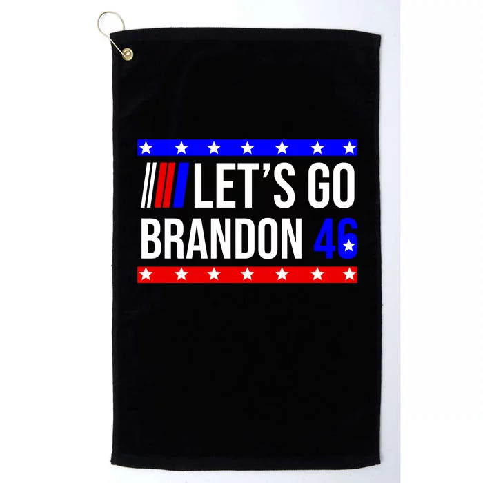 Let's Go Brandon 46 Conservative Anti Liberal Platinum Collection Golf Towel