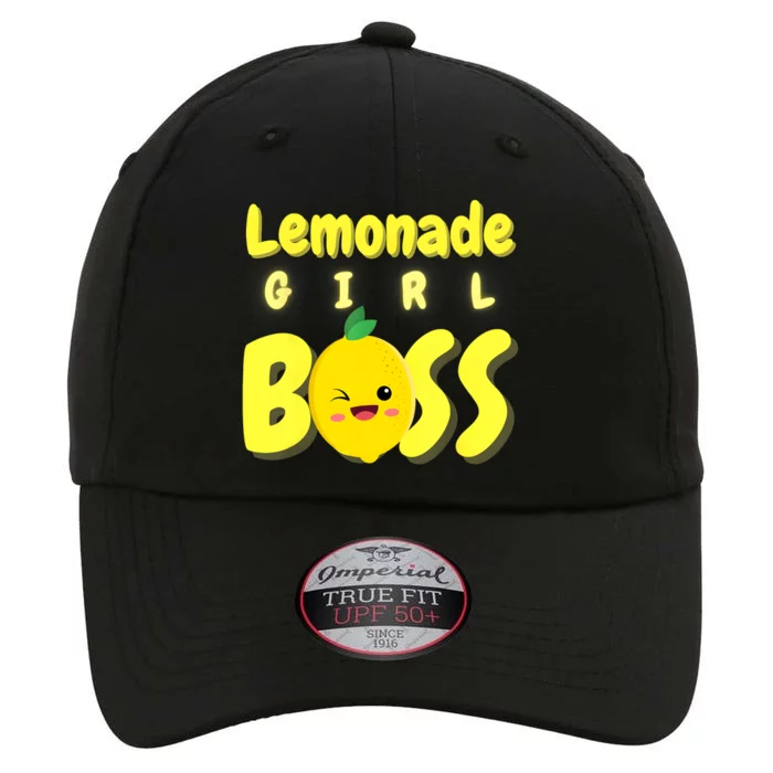 Lemonade Girl Boss Lemonade Stand Boss Lemonade Lover Crew The Original Performance Cap