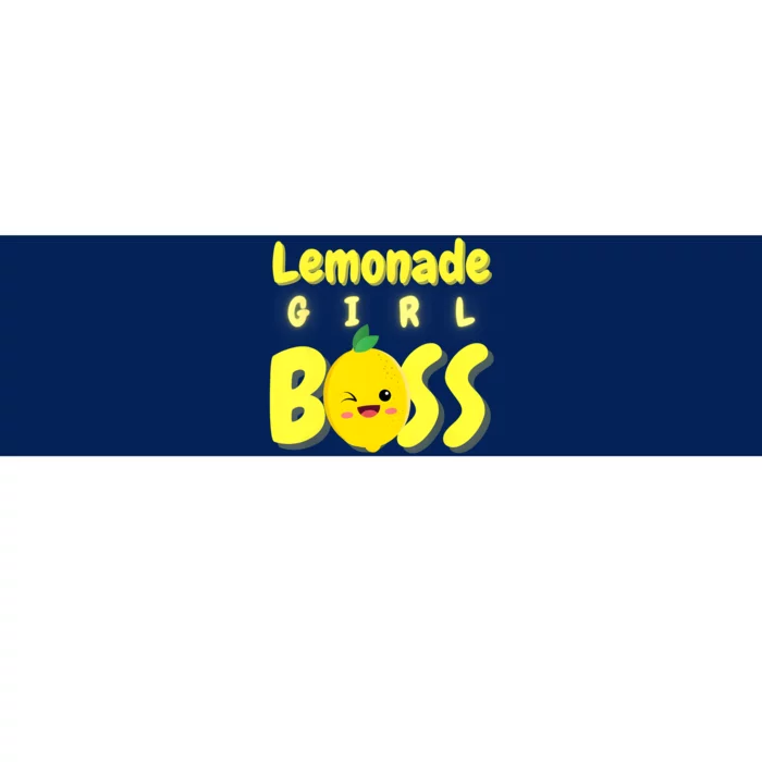 Lemonade Girl Boss Lemonade Stand Boss Lemonade Lover Crew Bumper Sticker