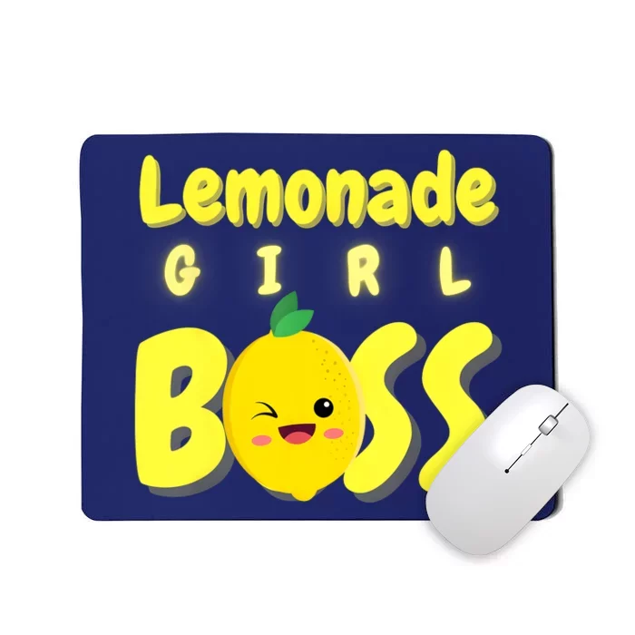 Lemonade Girl Boss Lemonade Stand Boss Lemonade Lover Crew Mousepad