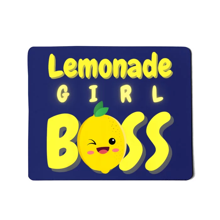 Lemonade Girl Boss Lemonade Stand Boss Lemonade Lover Crew Mousepad