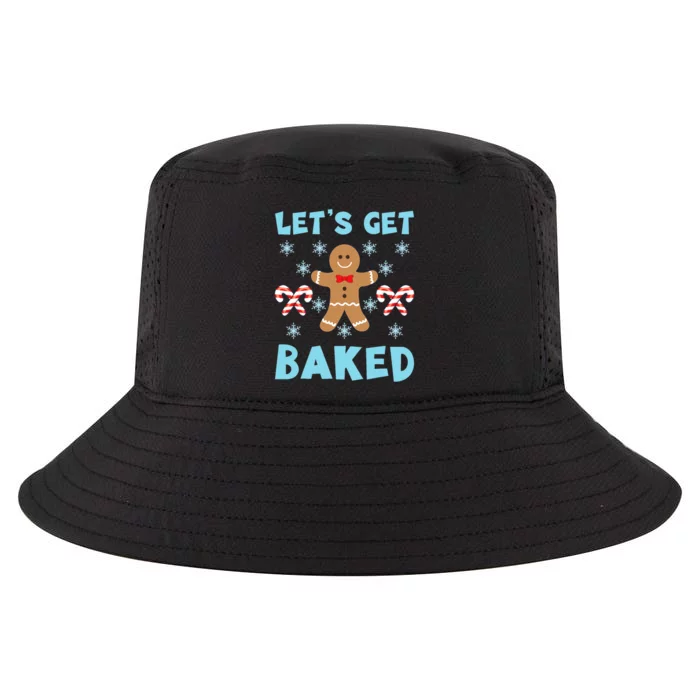 Lets Get Baked Ugly Christmas Sweaters Cool Comfort Performance Bucket Hat