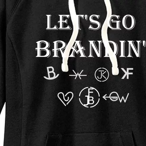 Lets Go Brandin Funny Ranching Farming Cattle Brands (C) Funny Gift Women's Fleece Hoodie