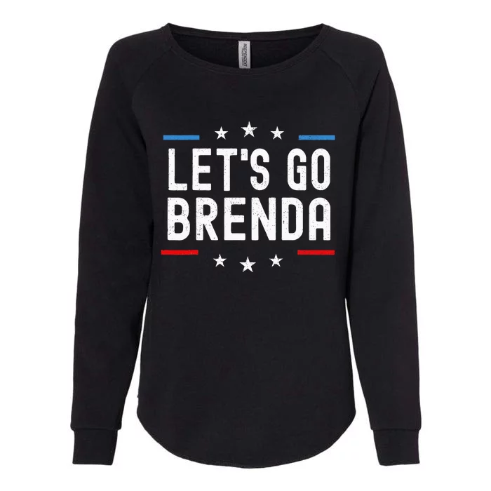 LetS Go Brenda Womens California Wash Sweatshirt