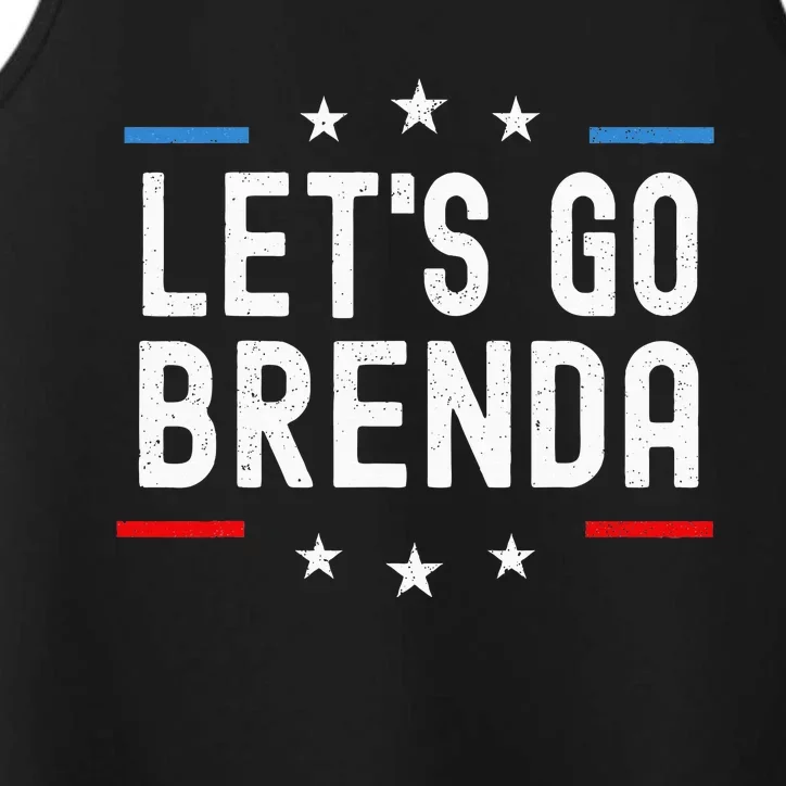 LetS Go Brenda Performance Tank