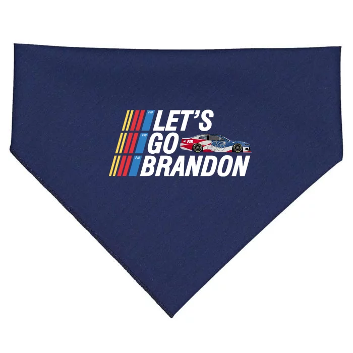 Let's Go Brandon Racing ORIGINAL USA-Made Doggie Bandana