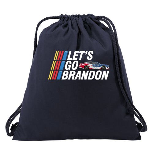 Let's Go Brandon Racing ORIGINAL Drawstring Bag