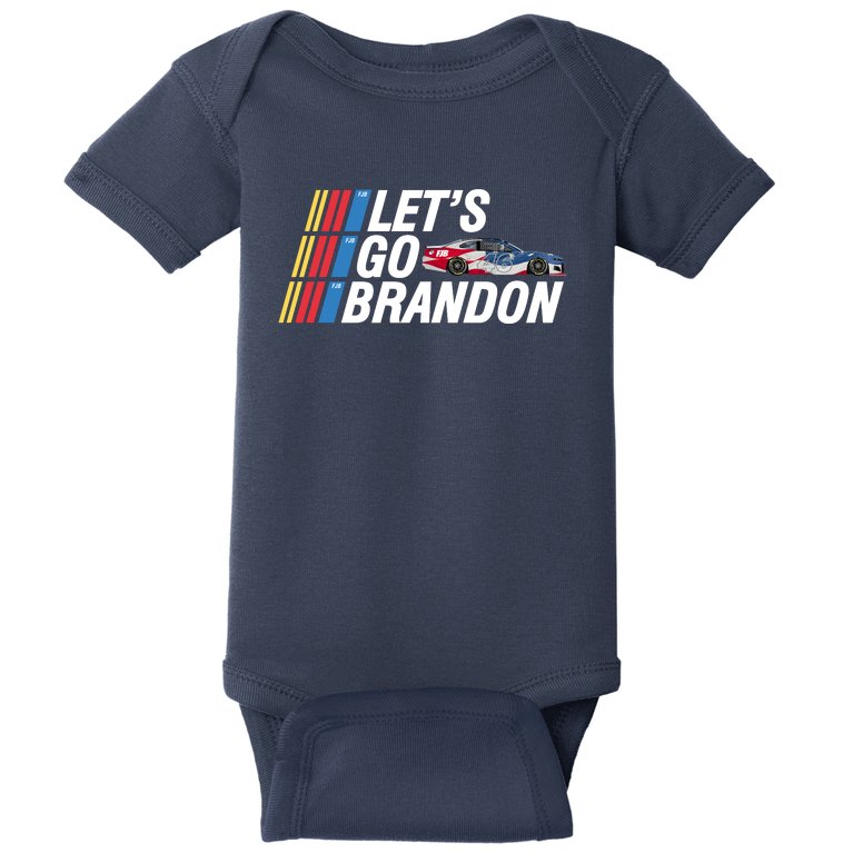 Let's Go Brandon Racing ORIGINAL Baby Bodysuit