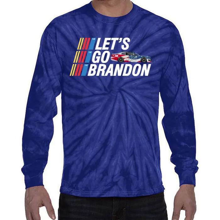 Let's Go Brandon Racing ORIGINAL Tie-Dye Long Sleeve Shirt