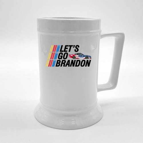Let's Go Brandon Racing ORIGINAL Beer Stein
