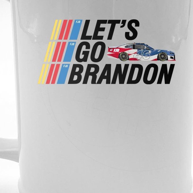 Let's Go Brandon Racing ORIGINAL Beer Stein