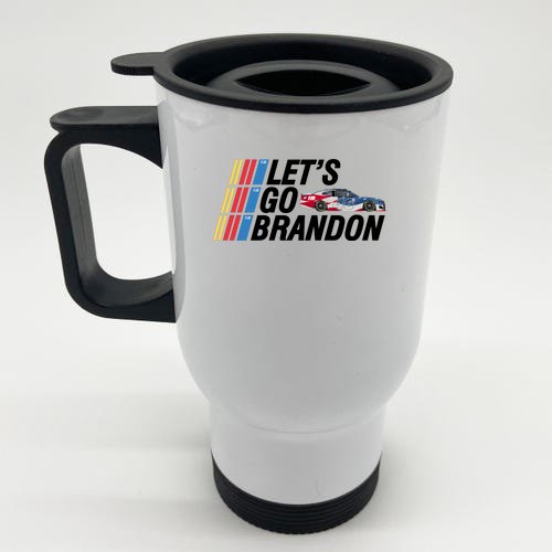 Let's Go Brandon Racing ORIGINAL Stainless Steel Travel Mug