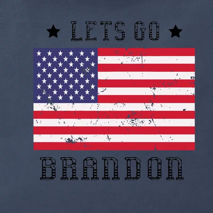 LetS Go Brandon Zip Tote Bag