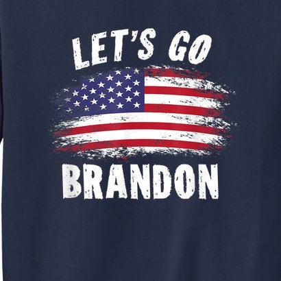 Lets Go Brandon Let's Go Brandon Funny Men Women Vintage Sweatshirt