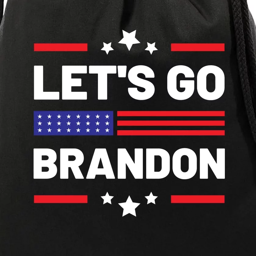 Let's Go Brandon Lets Go Brandon Drawstring Bag