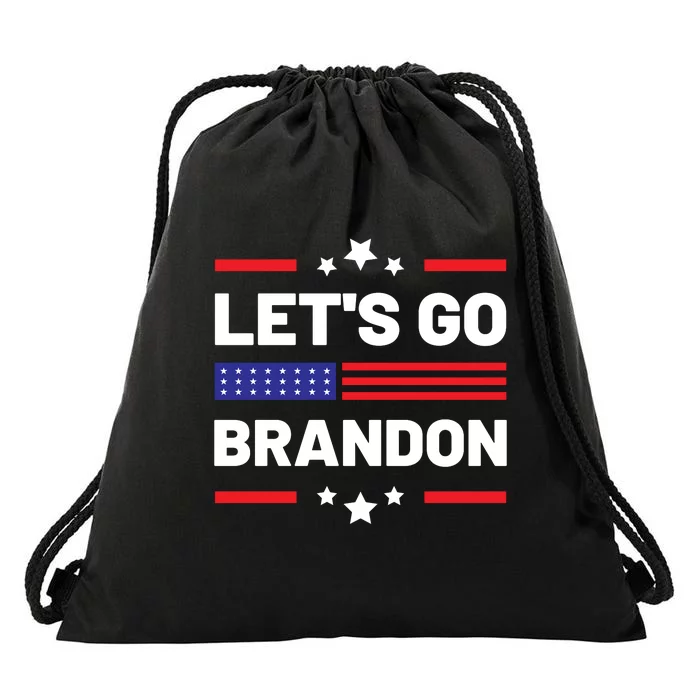 Let's Go Brandon Lets Go Brandon Drawstring Bag