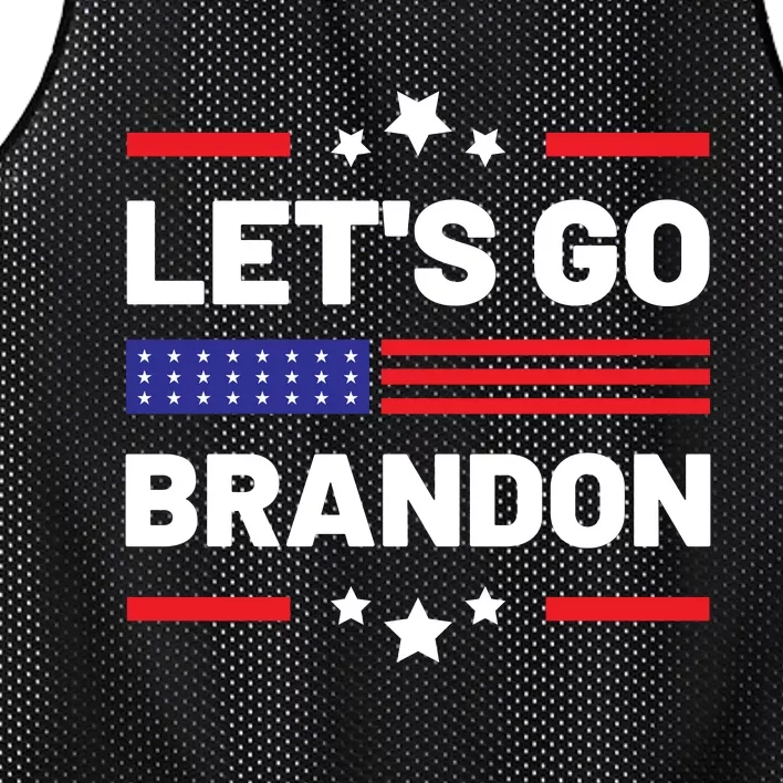 Let's Go Brandon Lets Go Brandon Mesh Reversible Basketball Jersey Tank