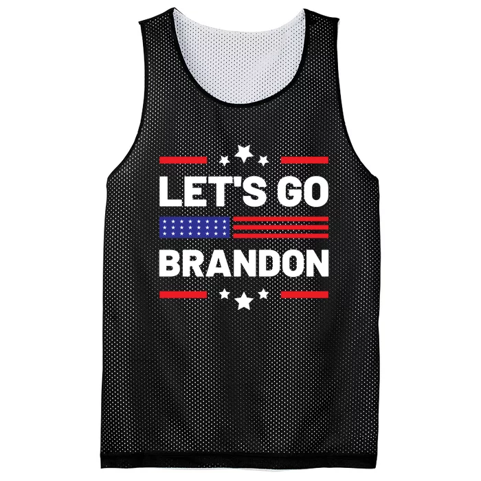 Let's Go Brandon Lets Go Brandon Mesh Reversible Basketball Jersey Tank