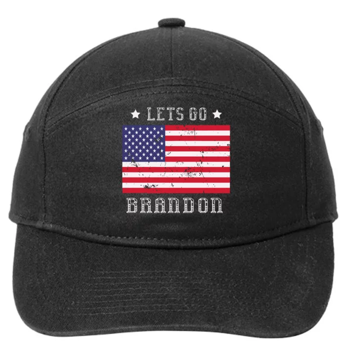 LetS Go Brandon 7-Panel Snapback Hat