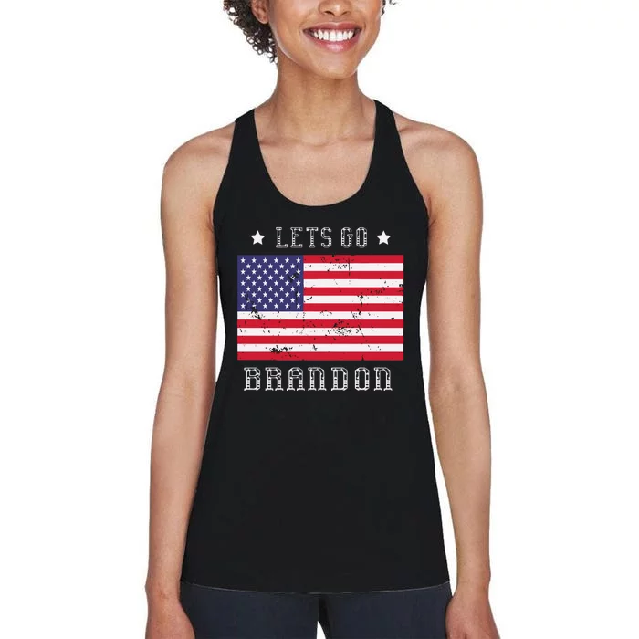 LetS Go Brandon Women's Racerback Tank