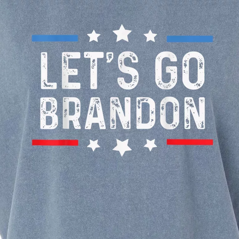 Lets Go Brandon Shirt Let's Go Brandon Funny Garment-Dyed Women's Muscle Tee