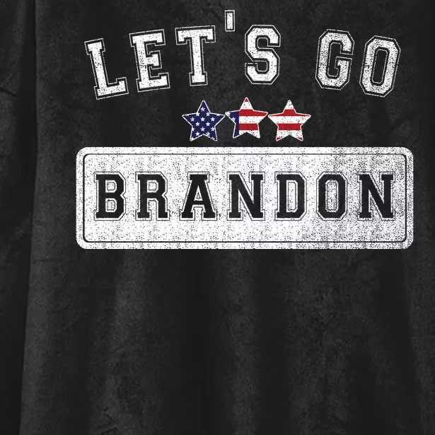 Let's Go Brandon, Joe Biden Chant, Impeach Biden Hooded Wearable Blanket