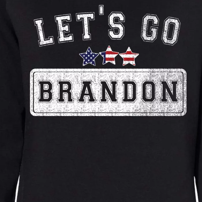 Let's Go Brandon, Joe Biden Chant, Impeach Biden Womens California Wash Sweatshirt