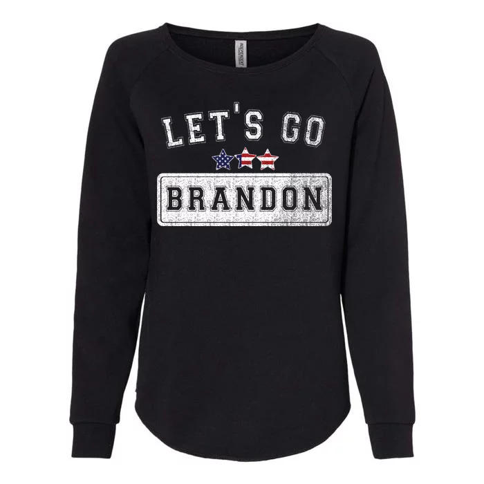 Let's Go Brandon, Joe Biden Chant, Impeach Biden Womens California Wash Sweatshirt