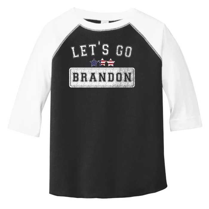 Let's Go Brandon, Joe Biden Chant, Impeach Biden Toddler Fine Jersey T-Shirt