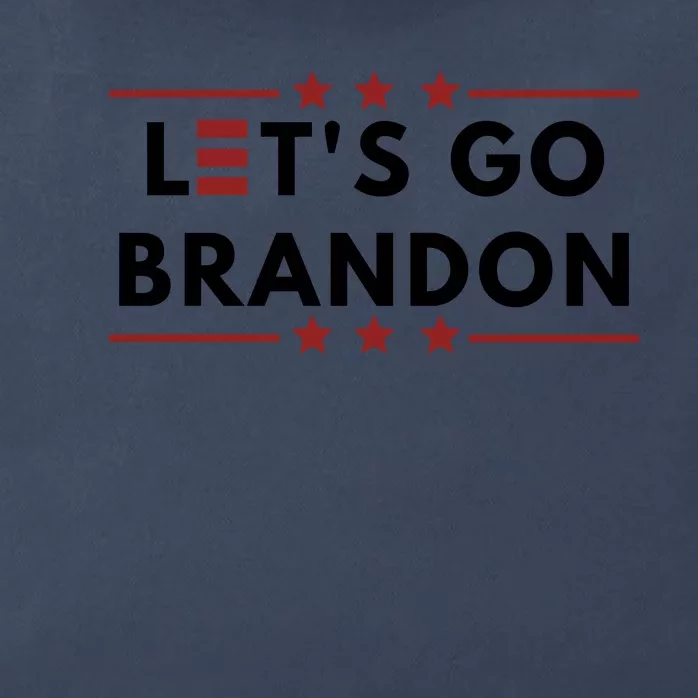 LetS Go Brandon Zip Tote Bag