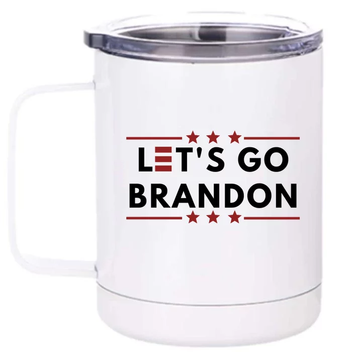 LetS Go Brandon Front & Back 12oz Stainless Steel Tumbler Cup