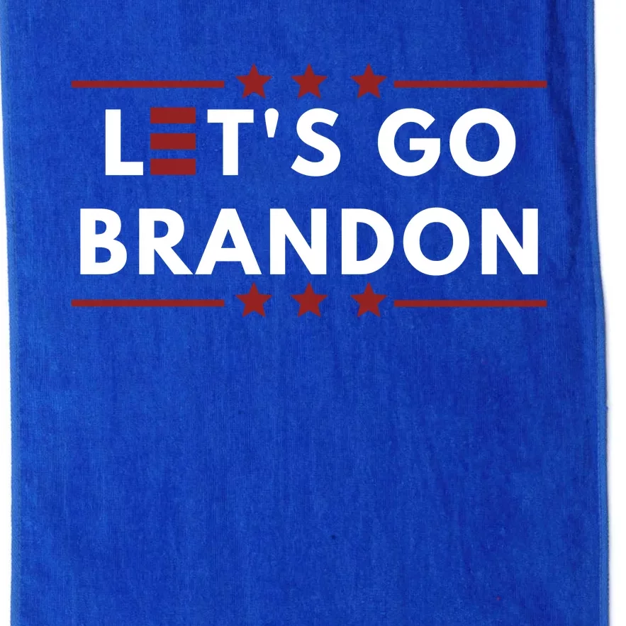 LetS Go Brandon Platinum Collection Golf Towel