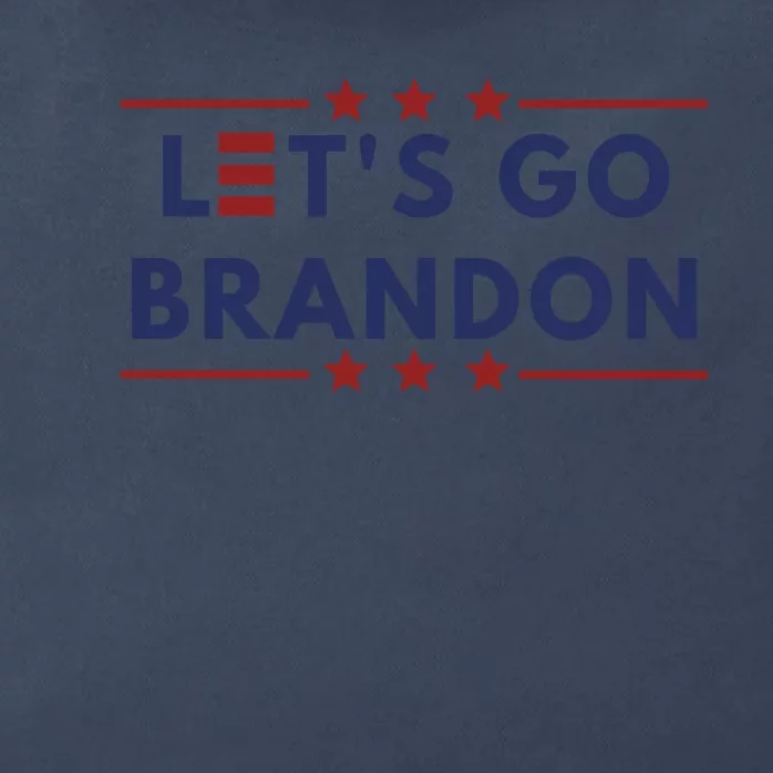 LetS Go Brandon Zip Tote Bag