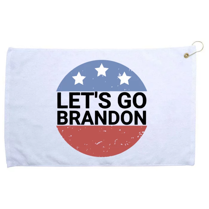 LetS Go Brandon Grommeted Golf Towel