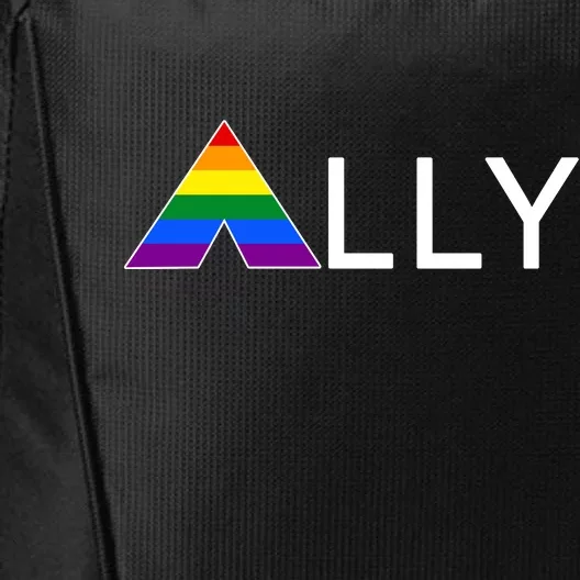 LGBT Ally Flag March Rally Pride Parade LGBT Equality City Backpack