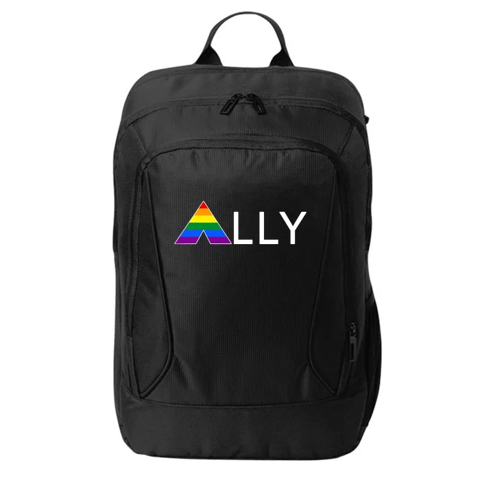 LGBT Ally Flag March Rally Pride Parade LGBT Equality City Backpack