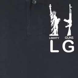 LGBT Liberty Guns Beer Pro Donald Trump Softstyle Adult Sport Polo