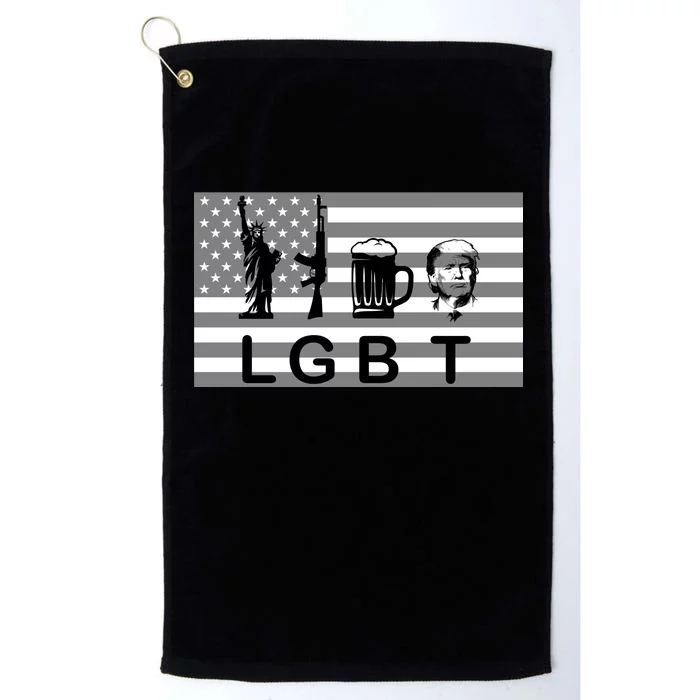 LGBT Liberty Guns Beer Trump Platinum Collection Golf Towel