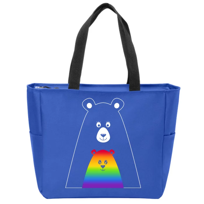 LGBT Mama Bear Zip Tote Bag