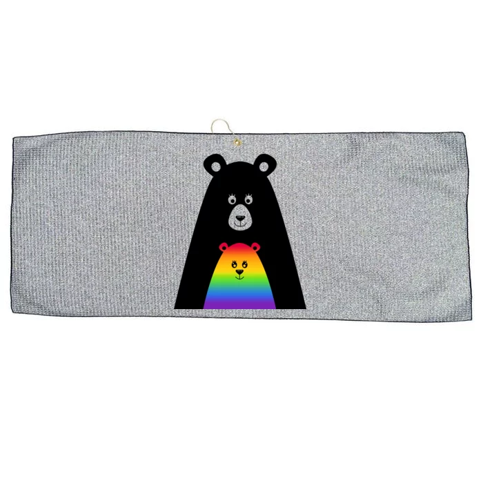 LGBT Mama Bear Large Microfiber Waffle Golf Towel