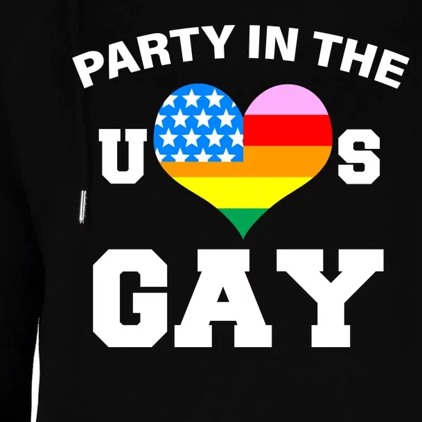 LGBT Party In The US Gay Womens Funnel Neck Pullover Hood