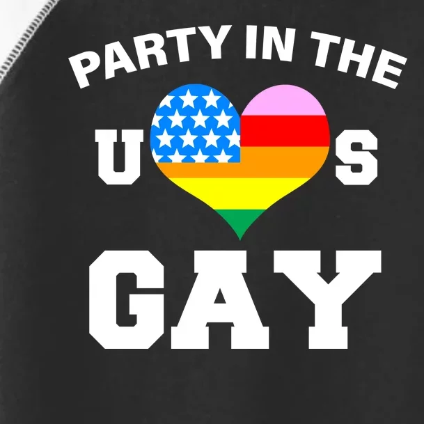 LGBT Party In The US Gay Toddler Fine Jersey T-Shirt