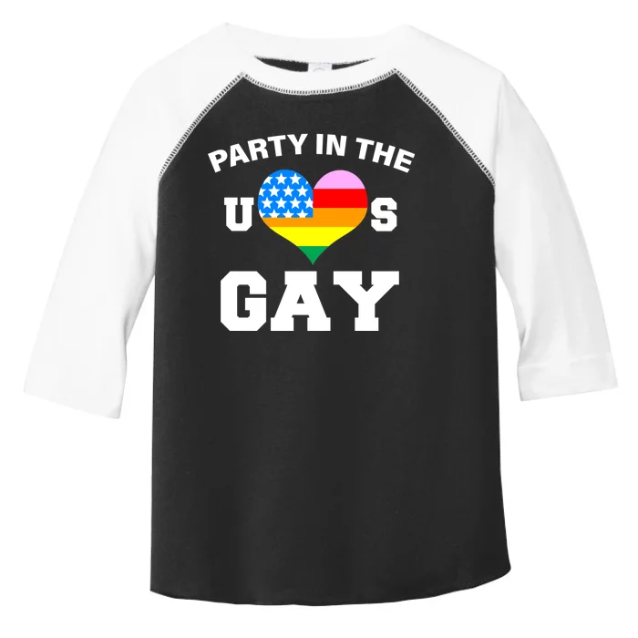 LGBT Party In The US Gay Toddler Fine Jersey T-Shirt