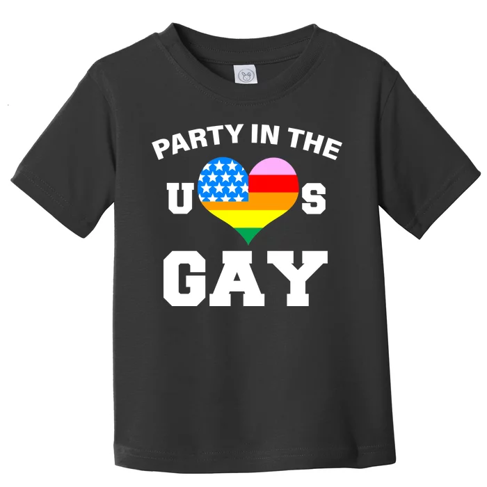 LGBT Party In The US Gay Toddler T-Shirt