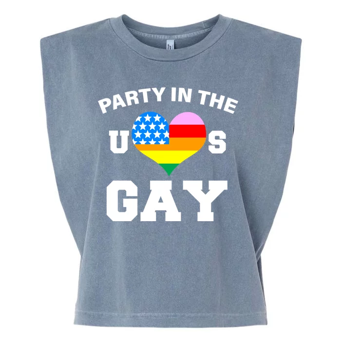 LGBT Party In The US Gay Garment-Dyed Women's Muscle Tee