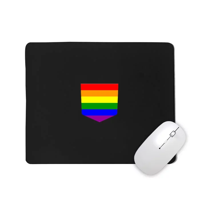 LGBT Pocket Rainbow Mousepad