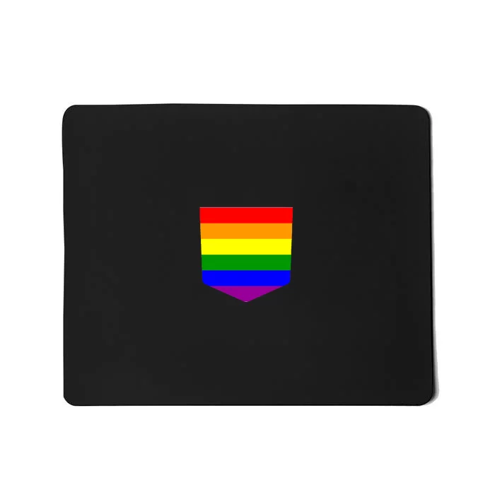 LGBT Pocket Rainbow Mousepad