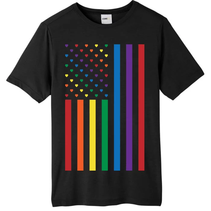 LGBT Rainbow Pride Flag ChromaSoft Performance T-Shirt