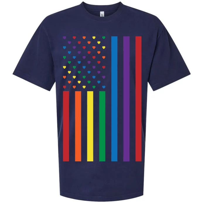 LGBT Rainbow Pride Flag Sueded Cloud Jersey T-Shirt