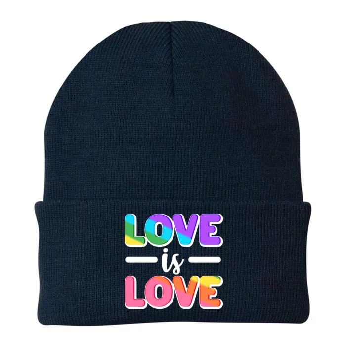 LGBTQ Love Is Love Knit Cap Winter Beanie